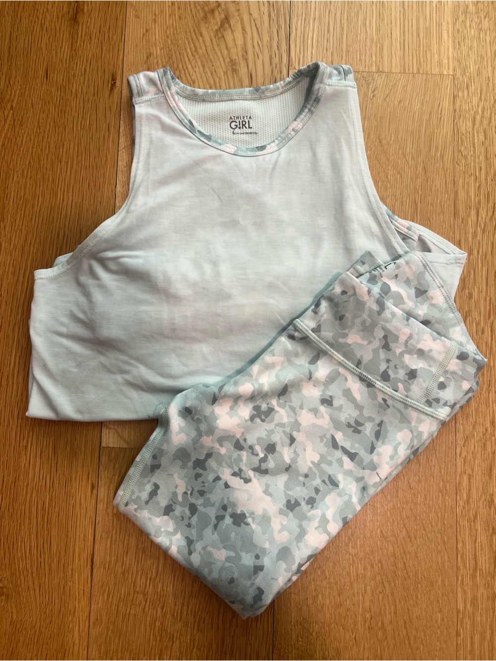 Athleta Girl Set- Racerback Tank & Chit Chat Tight